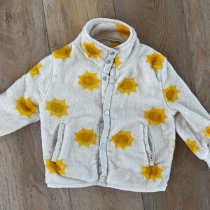 Tinycottons Sun button down Hoodie GUC
